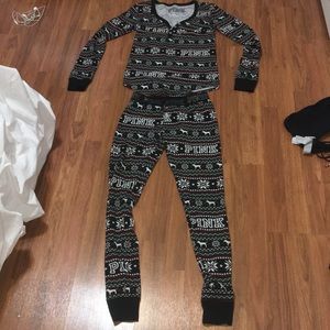 PINK victoria secret 2 set pajama set!!!